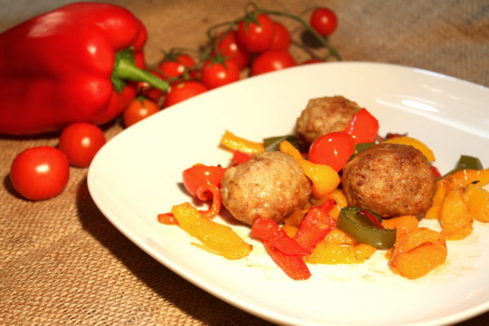 Polpette e peperoni - Ricette Passo Passo con foto