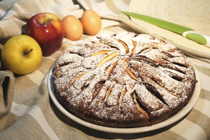 Torta di mele al cioccolato - Ricette Passo Passo