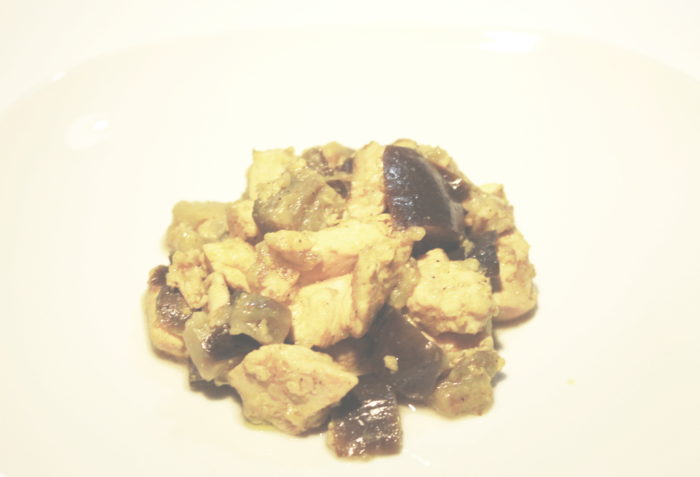 Pollo curry e melanzane - Ricette Passo Passo con foto