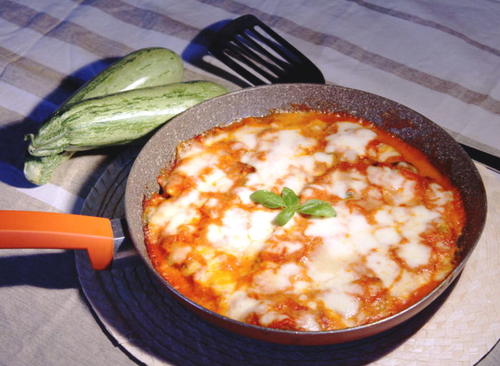 Parmigiana di zucchine in padella - Ricette Passo Passo con foto
