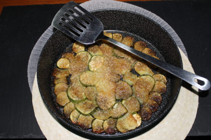 Zucchine al parmigiano - Ricette Passo Passo con foto