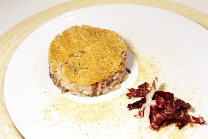 Timballo di riso e radicchio - Ricette Passo Passo con foto