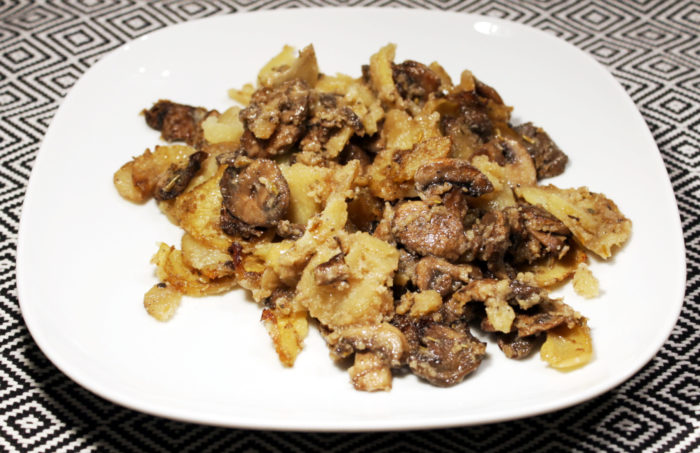 Funghi e patate al forno - Ricette Passo Passo con foto