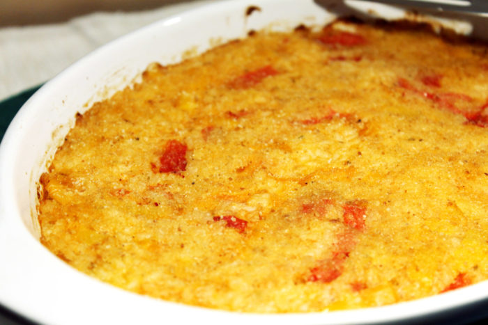 Riso con peperoni gratinato - Ricette Passo Passo con foto