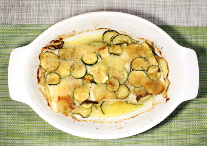 Merluzzo in crosta di patate e zucchine - Ricette Passo Passo con foto