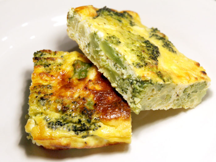 Frittata con broccoli al forno - Ricette Passo Passo con foto