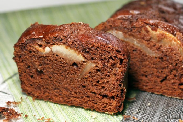 Plumcake al cioccolato e pere - Ricette Passo Passo con foto