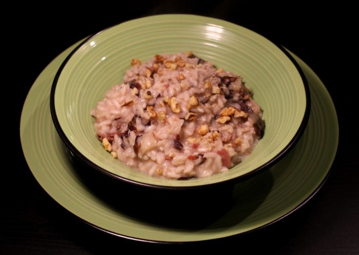 Risotto con radicchio, speck e taleggio - Ricette Passo Passo con foto