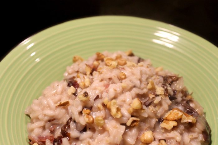 Risotto con radicchio, speck e taleggio - Ricette Passo Passo con foto