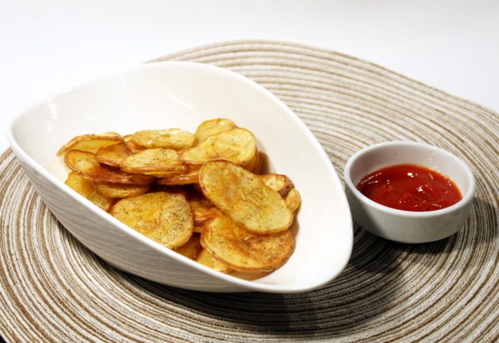 Chips di patate al forno - Ricette Passo Passo con foto