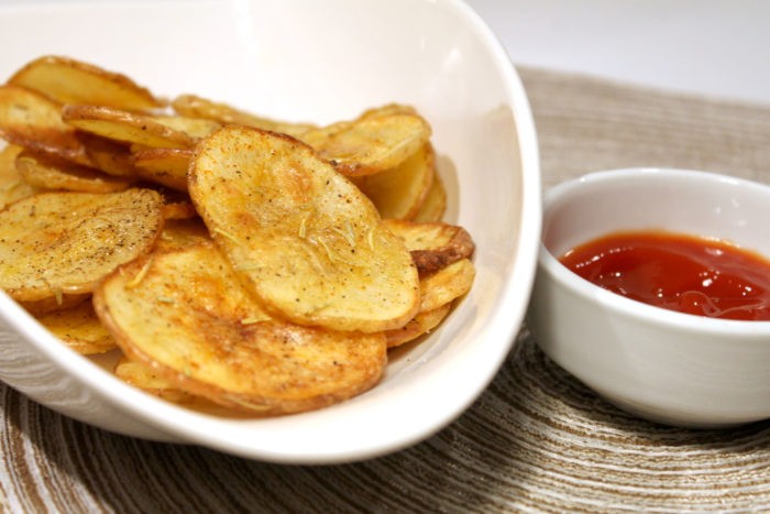 Chips di patate al forno - Ricette Passo Passo con foto