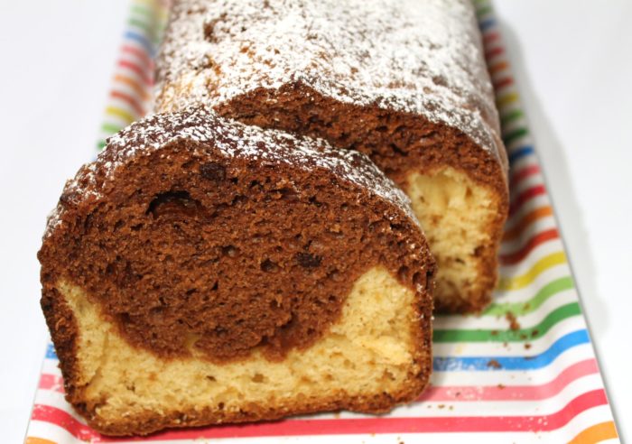 Plumcake bicolore - Ricette Passo Passo con foto