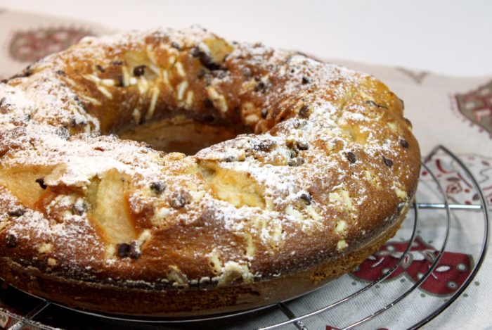 Ciambellone pere e cioccolato - Ricette Passo Passo con foto