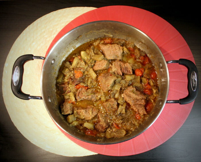 Spezzatino di manzo e melanzane - Ricette Passo Passo con foto