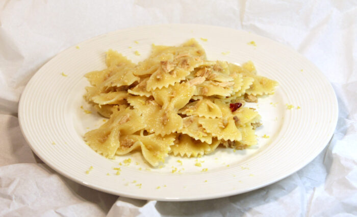 Pasta tonno e limone - Ricette Passo Passo con foto