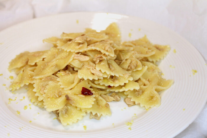 Pasta tonno e limone - Ricette Passo Passo con foto