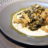 Pasta con cime di rapa e crema di ricotta