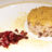 Timballo di riso e radicchio