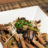Pasta funghi e zucchine