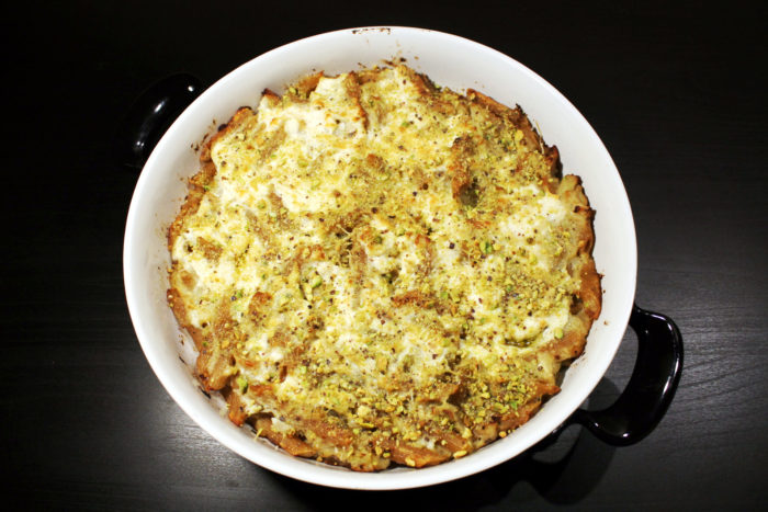 Pasta al forno con cavolfiore, ricotta e pistacchi - Ricette Passo Passo con foto