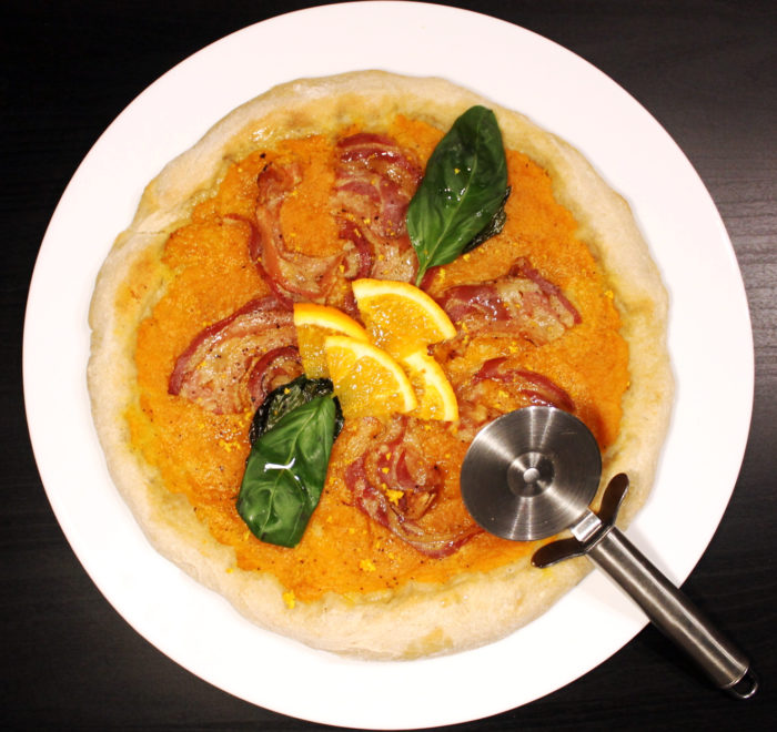 Pizza napoletana zucca e pancetta - Ricette Passo Passo con foto