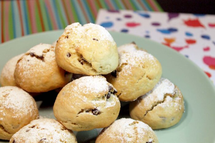 Biscotti arancia e cioccolato - Ricette Passo Passo con foto