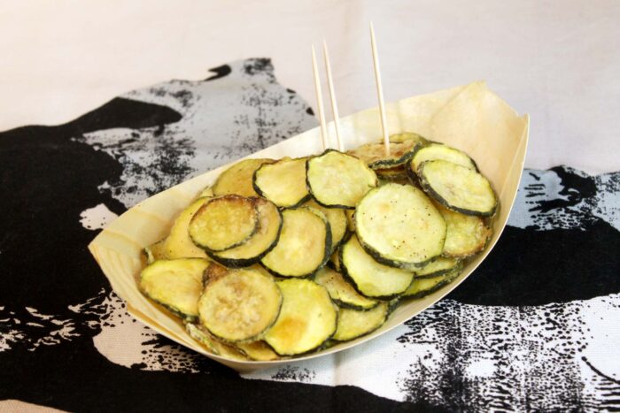Chips di zucchine - Ricette Passo Passo con foto