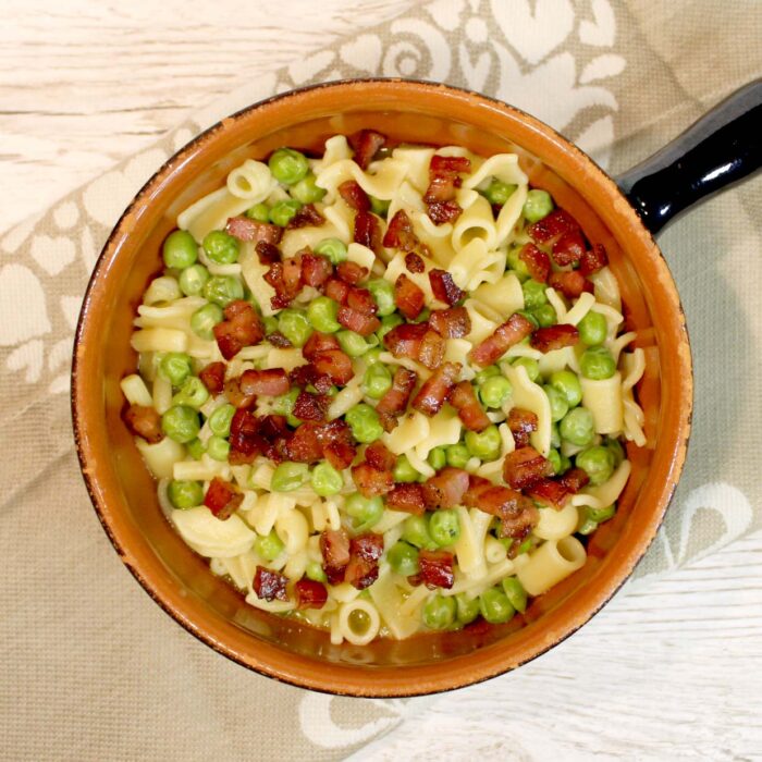 Pasta e piselli - Ricette Passo Passo con foto