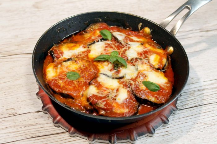 Parmigiana di melanzane in padella - Ricette Passo Passo con foto