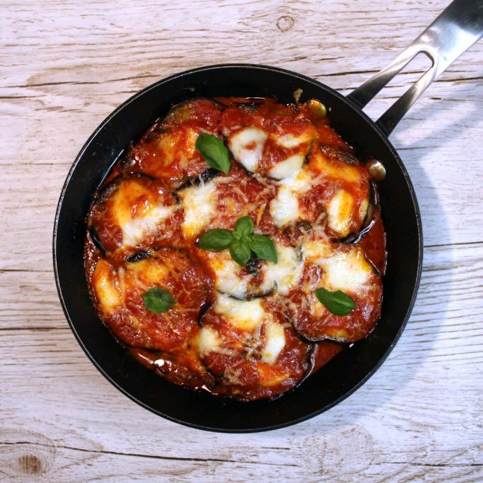 Parmigiana di melanzane in padella - Ricette Passo Passo con foto